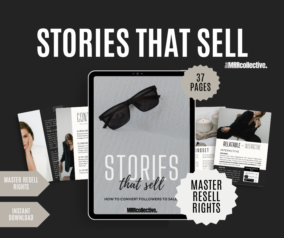 STORIES THAT SELL E-BOOK