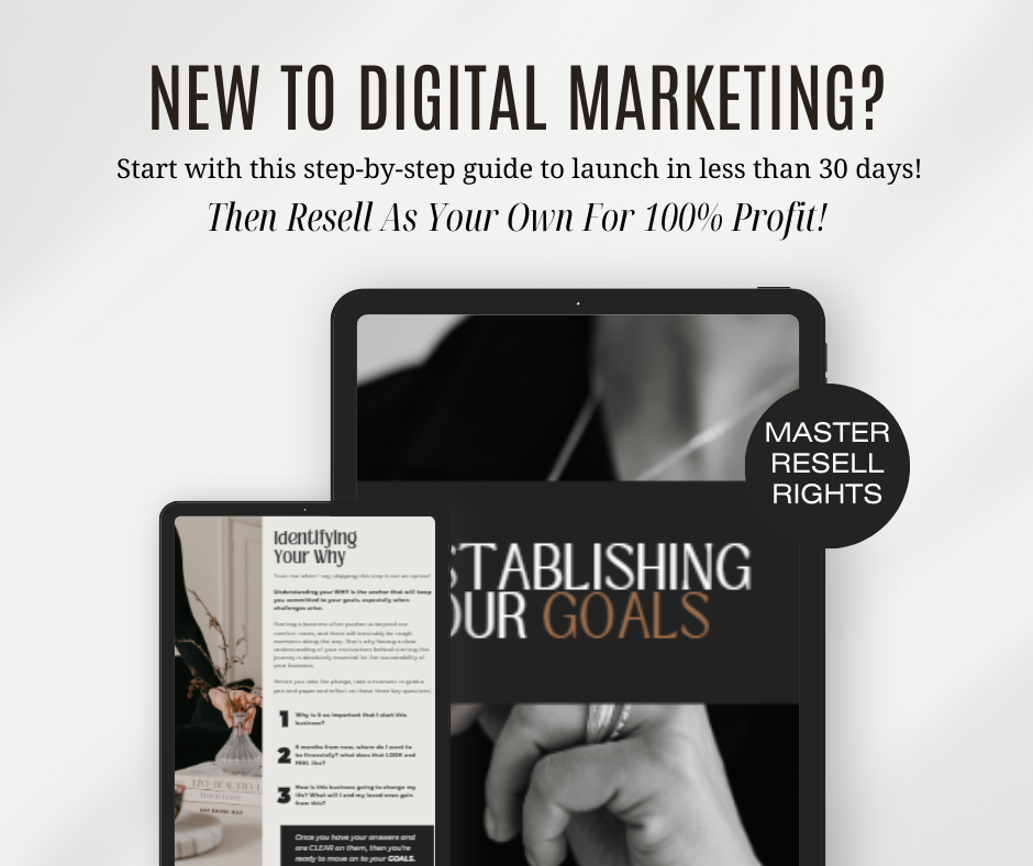 LAUNCH YOUR DIGITAL PRODUCT EMPIRE E-BOOK