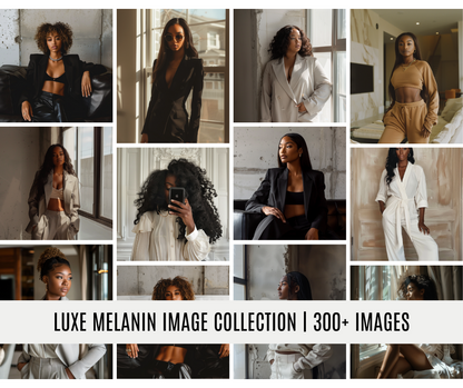 LUXE MELANIN | STOCK IMAGE COLLECTION