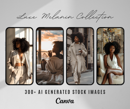 LUXE MELANIN | STOCK IMAGE COLLECTION