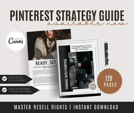 PINNING WITH PURPOSE: PINTEREST MARKETING STRATEGY  EBOOK