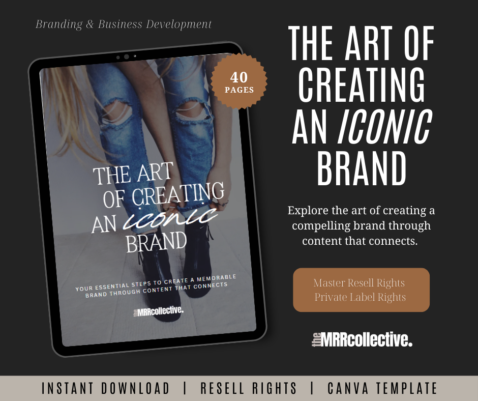 THE ART OF CREATING AN ICONIC BRAND EBOOK