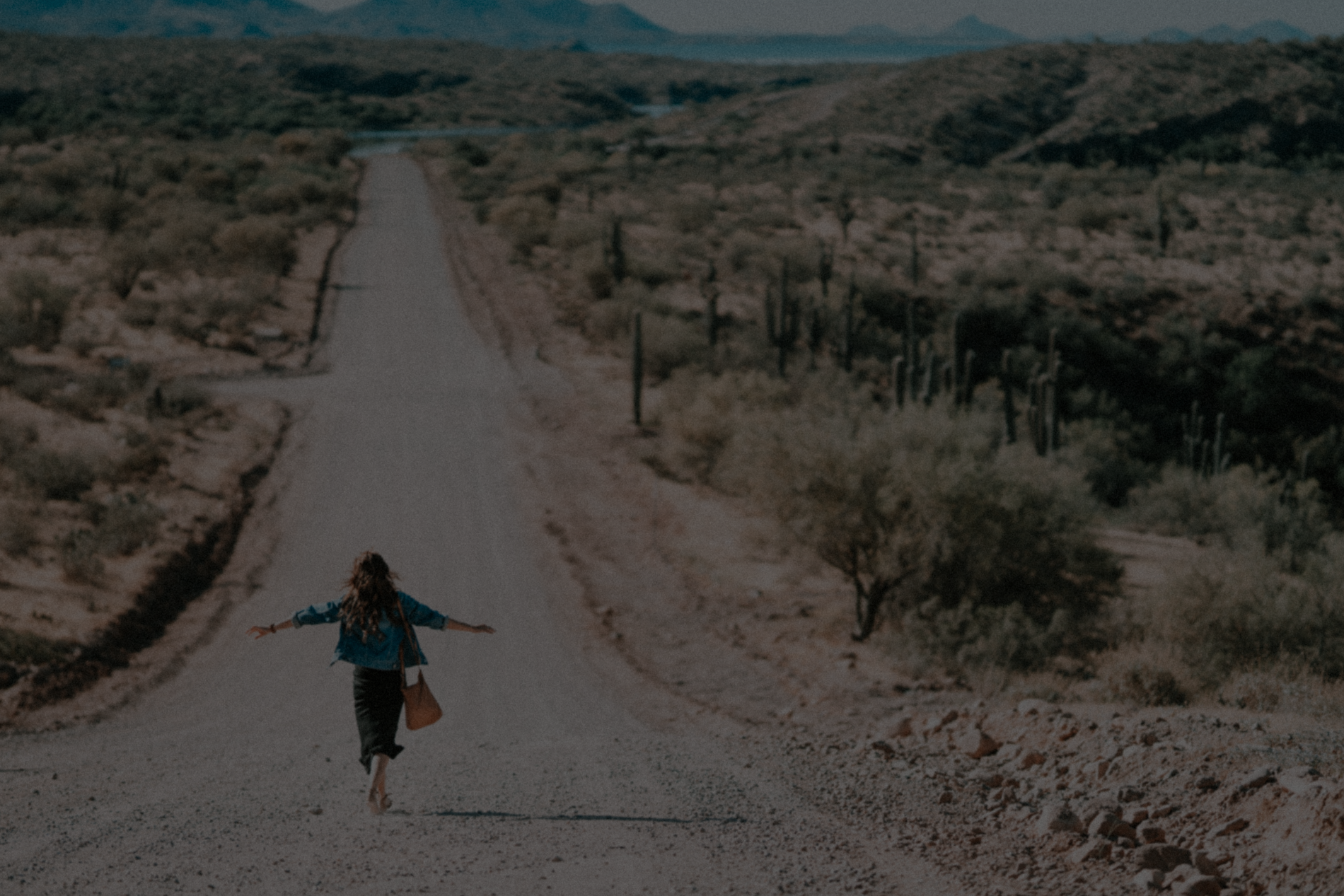 The roadmap exclusive course image banner with a long road