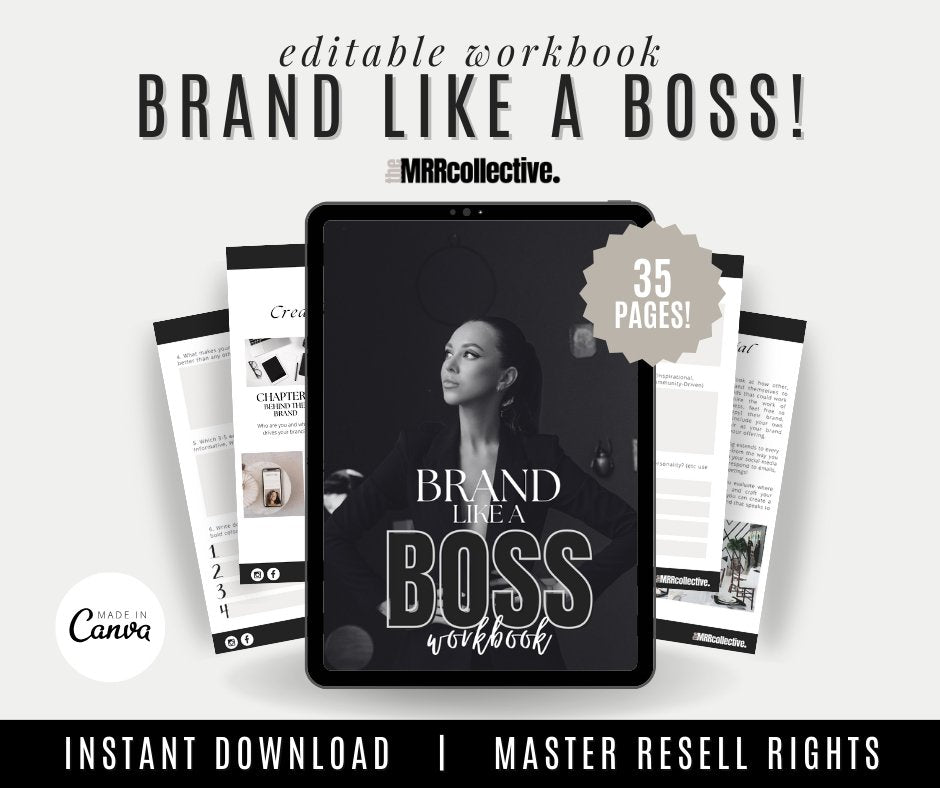 BRAND LIKE A BOSS WORKBOOK - The MRR Collective