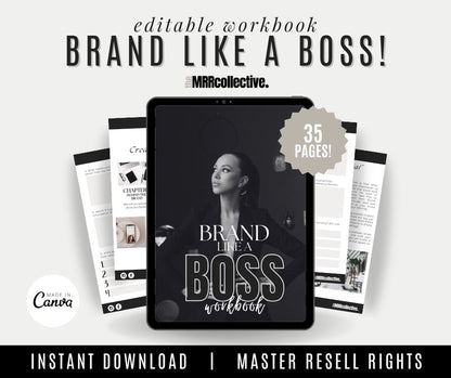 BRAND LIKE A BOSS WORKBOOK - The MRR Collective