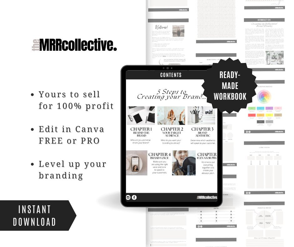 BRAND LIKE A BOSS WORKBOOK - The MRR Collective