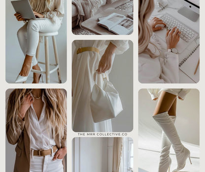 ELEGANT WHITES | FACELESS AESTHETIC STOCK IMAGE COLLECTION - The MRR Collective