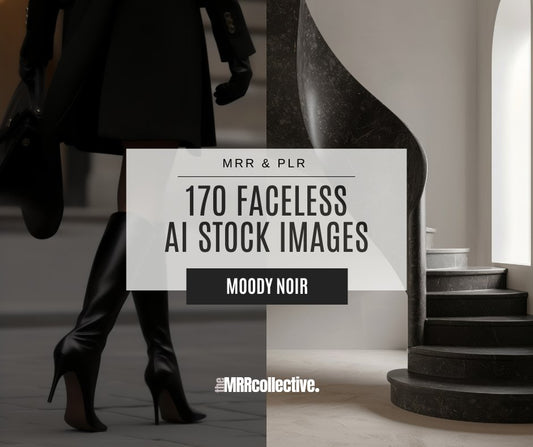 MOODY NOIR | FACELESS STOCK IMAGE COLLECTION - The MRR Collective