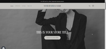 SHOPIFY 2.0 WEBSITE THEME TEMPLATE | LUXURY DARK AESTHETIC