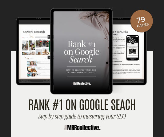 RANK #1 ON GOOGLE SEARCH EBOOK - The MRR Collective