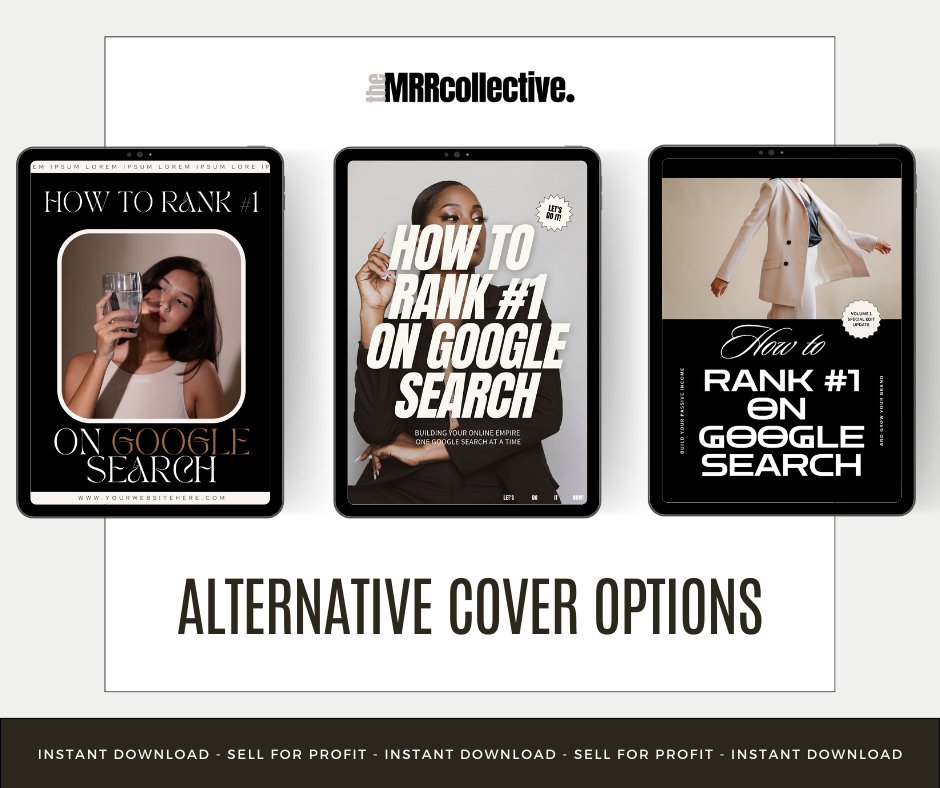 RANK #1 ON GOOGLE SEARCH EBOOK - The MRR Collective